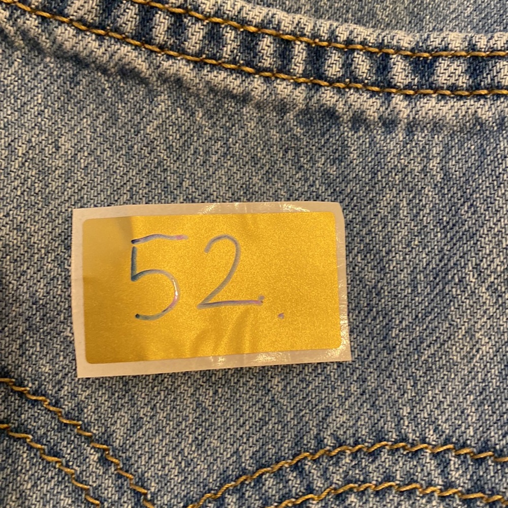LEVI’S XL STRAIGHT Classic Blue Wide-Leg Women Premium Jeans. Size W28  L31 - Picture 12 of 12